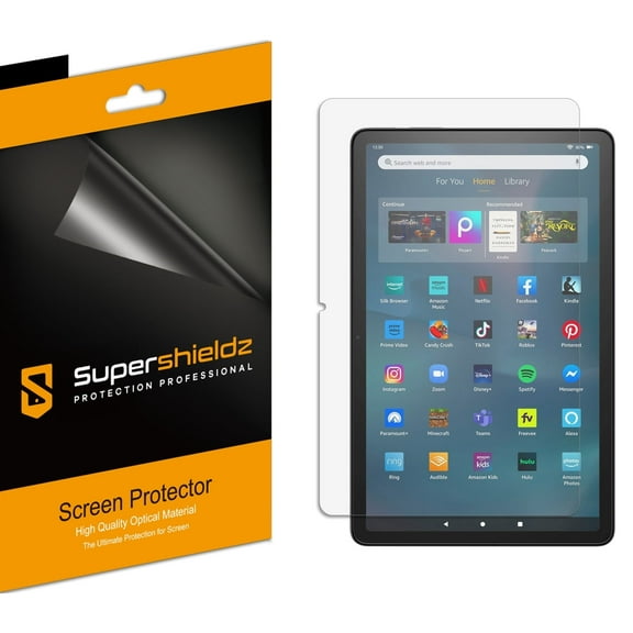 (3 Pack) Supershieldz Anti-Glare (Matte) Screen Protector Designed for Fire Max 11 Tablet (11 inch)