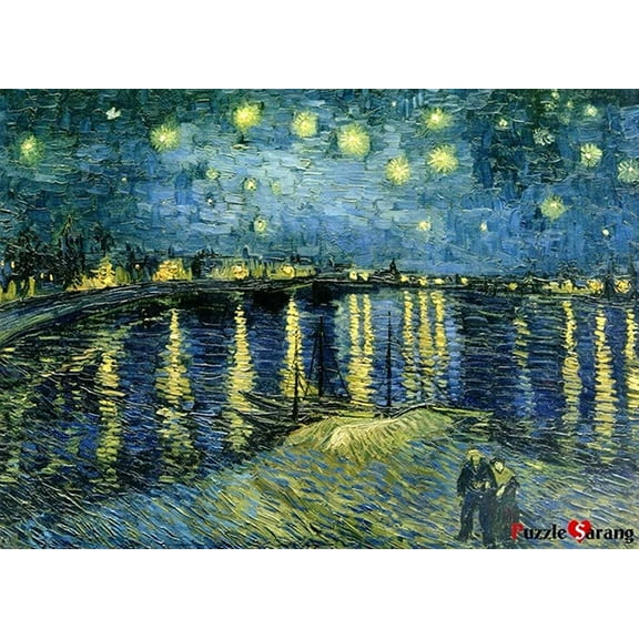 Starry Night Rhone, a 1000-piece Puzzle by Puzzlelife