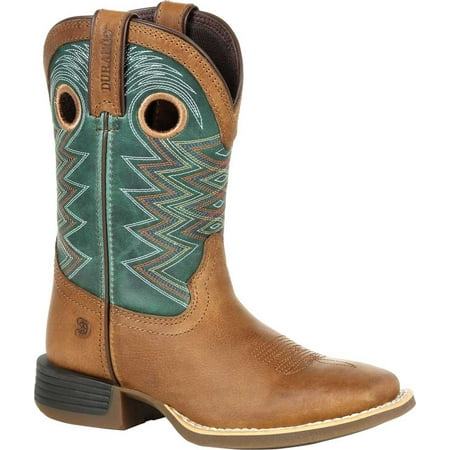 

Durango Lil Rebel Pro Big Kid s Teal Western Boot Size 6(M)