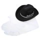thumbnail image 1 of Bachelorette Party Hat Bride To Be hat Bridal Shower Bride Cowboy Hat With Veil Bride Cowgirl Hat Bridal Party Hat white veil, 1 of 4