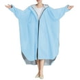 thumbnail image 1 of SHIXIAOO Poncho de Pluie pour Adultes Unisexe Long Imperméable Extérieur avec Capuche Matériau PU Léger à la Mode pour Cyclisme Randonnée Voyage Veste Décontractée pour Femmes Grande Taille Gilet Femme Veste à Capuche Automne, 1 of 4