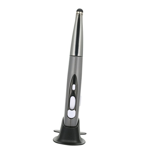 2.4G Wireless 3-Level Adjustable 800/1200/1600CPI Optical Touch Pen with Scrolling for PC Computer Desktop Notebook Laptop (Grey)