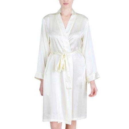 

Women s Silk Sleepwear 100% Silk Robe