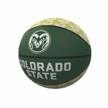 Logo Brands 127-91MR-1 CO State Repeating Logo Mini-Size Rubber Basketball