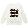 thumbnail image 3 of Chandail à Capuchon et Chandails en Molleton pour Filles, Imprimé Mignon d'Halloween, Chandail à Manches Longues Col Rond pour Tout-Petits, Enfants, Tenue Décontractée Confortable Automne Hiver, 3 of 3
