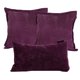 thumbnail image 1 of Set de 3 Cojines Decorativos (2 Cuadrados + 1 Rectangular) Velvet Morado, 1 of 7