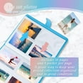 thumbnail image 2 of SURJDE Mini Photo Album, 128 Pockets Mini Album Compatible with Fujifilm Instax Mini Polaroid Photo Albums, Portable Wallet Photo Album, 2 of 7