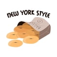thumbnail image 2 of CafePress - New York Style -  Round Wood Ornament 4", 2 of 2