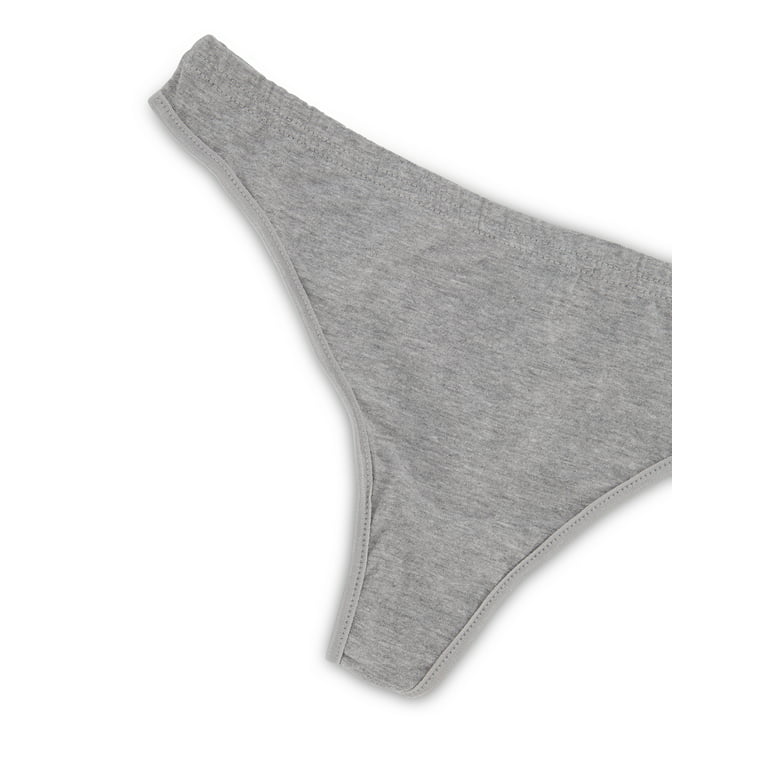 Lexi cotton thong- grey