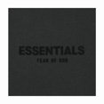 thumbnail image 4 of Fear of God Essentials Pullover Hoodie 'Stretch Limo' SS22  Black Loose Drop Shoulder Hooded Sweatshirt, Vintage flocking process combined with modern breathable technology, Warm cotton flocking, Loos, 4 of 7