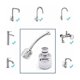 thumbnail image 4 of Accesorio rociador de grifo de fregadero ajustable, extensor de grifo móvil de alta calidad giratorio 360° para ahorrar agua, aireador de grifo antisalpicaduras para grifos de baño de cocina (5, 4 of 5