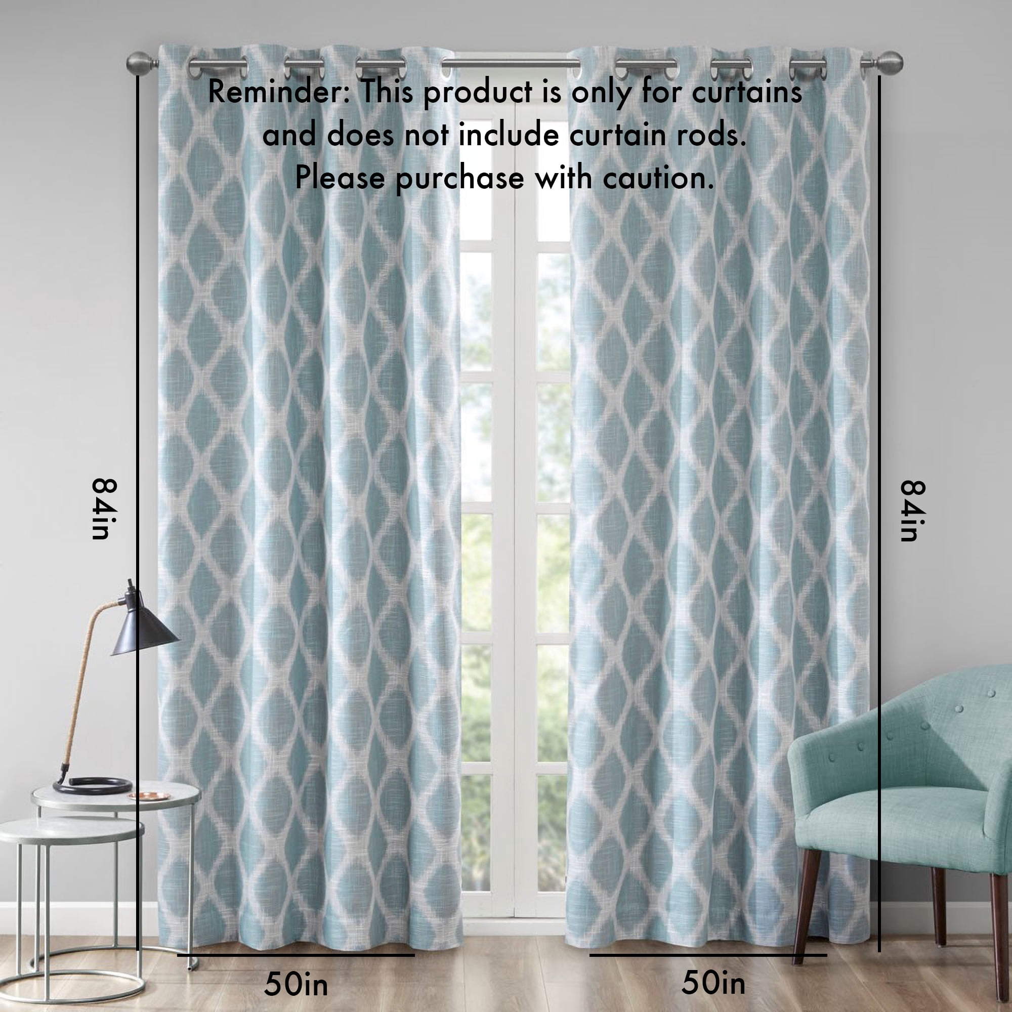 Blackout Curtain Panel (Only 1 Pc Panel)