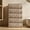 brown, variant on Zrova 5 Pack 100% Combed Cotton Face & Bath Towels, 110g Thick Soft Absorbent Quick Dry, 13.4 x 29.1 Inch