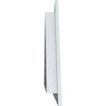 thumbnail image 3 of Ekena Millwork 56"W x 28"H Triangle Gable Vent (68 1/8"W x 34"H Frame Size) 12/12 Pitch Functional, PVC Gable Vent with 1" x 4" Flat Trim Frame, 3 of 14