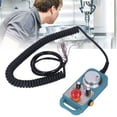 thumbnail image 4 of Generador De Impulsos Manual, Volante Electrónico Autotransferencia 100PPR Amplia Aplicación Reiniciable Con Botón De Parada De Emergencia Para Torno, 4 of 7