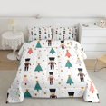 thumbnail image 2 of Feelyou Christmas Nutcracker Kids Full Size Comforter Sets, Cute Xmas Tree Bedding Comforter Set, Fairy Tale Princess Reversible Bedding Sets, Ultra Soft Bedroom Decor, 3-Piece, 2 of 8