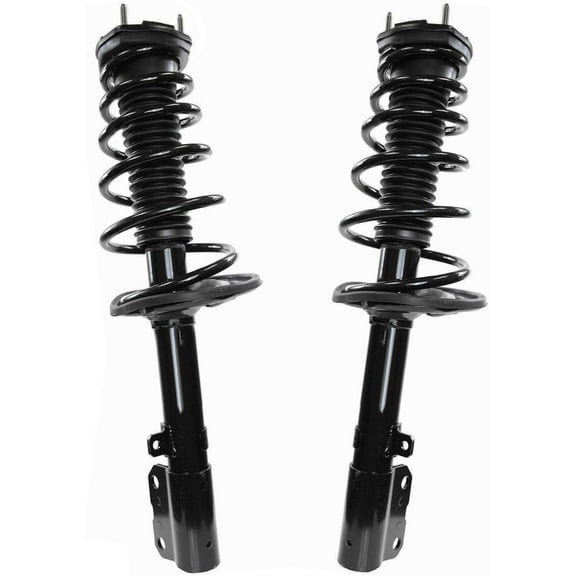 Detroit Axle - Rear Struts for 2012-2017 Toyota Camry, 2013 2014 2015 2016 Complete Struts with Coil Spring Assembly Replacement