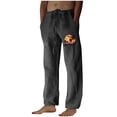 thumbnail image 1 of FAIWAD Mens Loose Straight Legs Pant Elastic Waist Lightweight Breathable Vacation Pants, 1 of 4