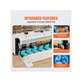 thumbnail image 4 of Continuous Bag Band Sealing Machine, 0.24-0.47 In/6-12 Mm Seal Width, Horizontal Band Sealer Machine With Digital Temperature Control, Bag Sealer For 0.02-0.8 Mm Plastic Bags, Inflation Function, 4 of 10