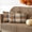 Blue, Brown, Beige, variant on Orange Checked Fall Outdoor Waterproof Throw Pillow Covers 16x16 Set of 2, Thanksgiving Buffalo Plaid Decorative Pillowcases Cushion Pillowcase for Couch Sofa Patio Outside Pillow Protector