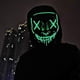 thumbnail image 4 of Máscara LED Sailing Electrónica para Halloween Carnaval Terror Rave, 4 of 4