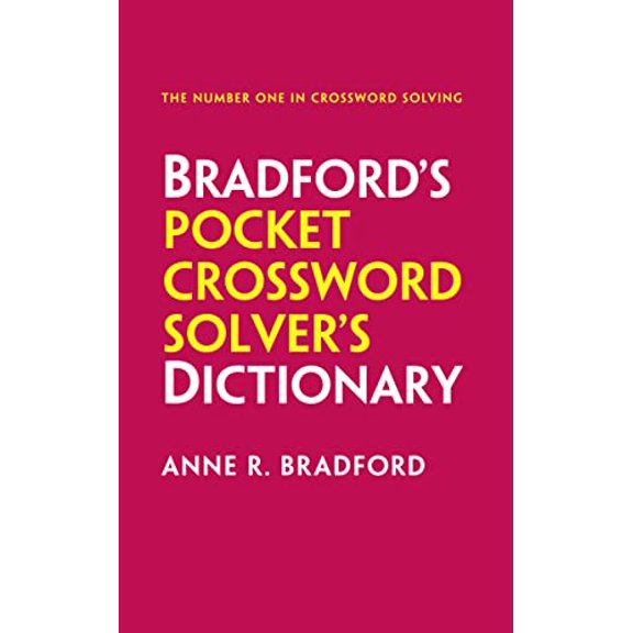 Pre-Owned Bradford's Pocket Crossword Solver's Dictionary (Paperback) 0008248826 9780008248826