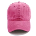 thumbnail image 3 of Spring Washed Cotton Lovers Baseball Cap Women Casual Cap cap Breathable sun hat Men Snapback Adjustable Breathable Solid Hats, 3 of 3