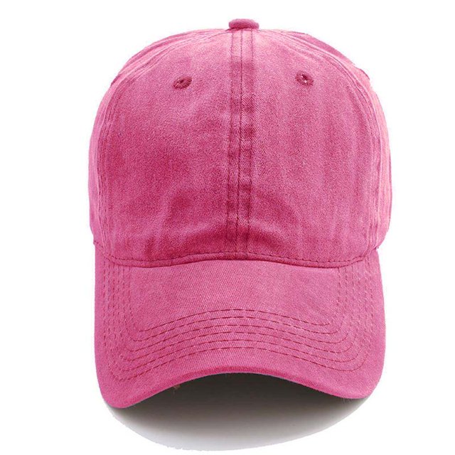 Spring Washed Cotton Lovers Baseball Cap Washed cotton cap Women Casual Cap Men Snapback Adjustable Breathable Solid Hats