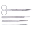 thumbnail image 1 of Aguja de disección, juego de 4 piezas, pinzas de disección, herramientas de disección, pinzas de disección diseñadas a medida, 1 of 8