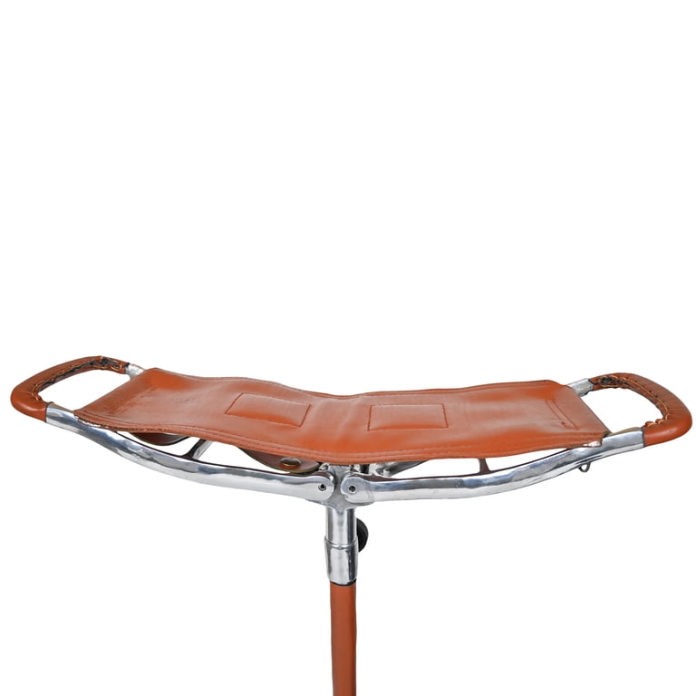 Leather Range & Shooting Rifle Slings Leather Folding Shooting Stick ...