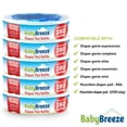 thumbnail image 2 of Bolsas de recarga BabyBreeze para panales Playtex Genie Pails 1400 Count paquete de 5, 2 of 2