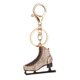 thumbnail image 1 of Zapatos de patinaje de diamantes de imitación llaveros bolso de mujer bolso colgante llavero anillo llavero de cristal seitruly PS11052-02, 1 of 7