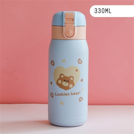 

Pop Lid Thermos Cute Pattern Stainless Steel Vacuum Insulated Bottle