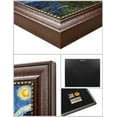 thumbnail image 4 of DECORARTS - Starry Night - Vincent Van Gogh Giclee Prints w/ Antique Brown Frame for Wall Decor. Picture Size: 20x16", Total Size w/ Frame: 23x19", 4 of 7