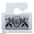 thumbnail image 5 of Clear Horizontal Vehicle Parking Permit Pass Hanger Tag Holder - Hangs from Car Rear View Mirror - by Specialist ID, Sold Individually, 5 of 7