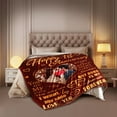 thumbnail image 4 of Wedding Anniversary Blanket 1 Year for Women Men - Happy 1st Anniversary 50"" X 60"" Soft Throw Blanket - Romantic Gift for Couple Wife Husband, 4 of 5