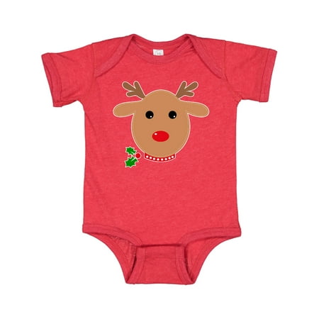 

Inktastic boy reindeer Gift Baby Boy or Baby Girl Bodysuit