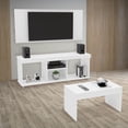 thumbnail image 3 of Set Mesa de TV y Mesa de Centro Turin Mundo In, Muebles Sala, Diseño Moderno Blanco, 3 of 10