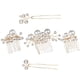 thumbnail image 4 of peinetas de perlas para boda, horquillas para novia, pinzas para el cabello con perlas, accesorios para el cabello, 4 of 6