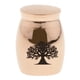 thumbnail image 4 of Urna de cenizas de acero inoxidable con forma de pata de gato, corazón, árbol y gaviota Árbol de la vida, 4 of 7