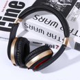thumbnail image 2 of Stereo Foldable Headphone Wireless Over-Ear Headset for Home Office Running Golden with 5.0 Support 1Set, 2 of 4