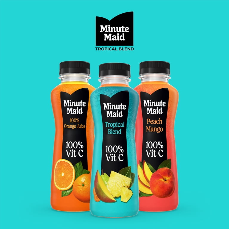 Minute Maid Tropical Juice Drink Bottle, 12 fl oz - Walmart.com