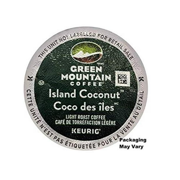 Green Mountain Coffee Island Coconut KCup Coffee Pods, 96 Count