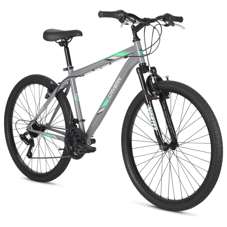 CAVERN マウンテンバイク MTB グレー Pacific Cavern Mountain Bike, 26 Inch Wheels, Age 14+, Gray