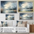 thumbnail image 4 of Designart "Ocean s Fury Tempestuous Storms II" Landscapes Floater Framed Canvas Art Print, 4 of 7