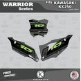 thumbnail image 3 of Kalair GFX Graphics Kit for Kawasaki KX250F (2021-2023) Warrior Series, 3 of 5