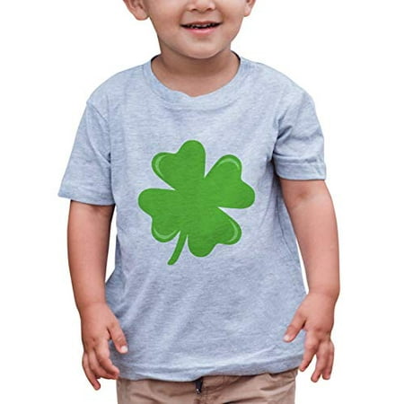 

7 ate 9 Apparel Kids Green Lucky Clover St. Patricks Day T-Shirt