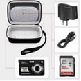thumbnail image 3 of JilgTeok 1 Packs Kids Digital Camera Case - Shockproof Waterproof Protective Bag with Hand Strap & Mesh Pocket for Student Cameras & Accessories, 3 of 5