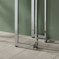 thumbnail image 5 of Pelmont Glass Top Rectangle Console Table, Chrome, 5 of 6