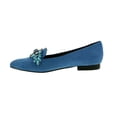 thumbnail image 2 of Bellini Fabulous Ii Women Slip-on Shoes In Blue Microsuede, 2 of 6